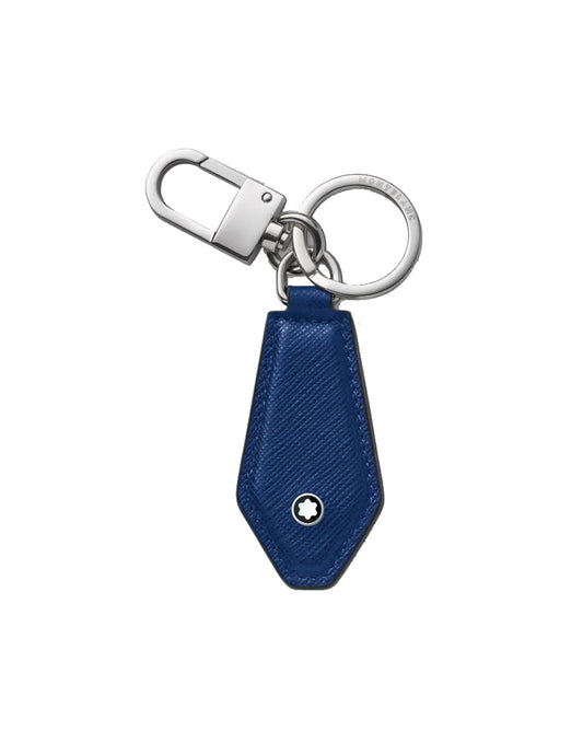 Blue Montblanc Sartorial diamond-shaped key ring