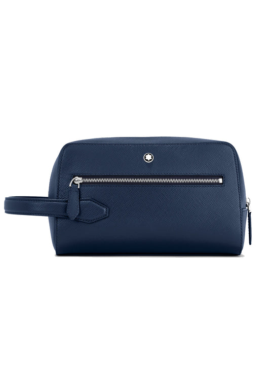 Montblanc Sartorial blue travel beauty bag