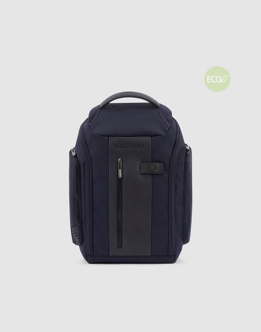 Piquadro Brief 2 Blue bag that can be carried as a backpack
