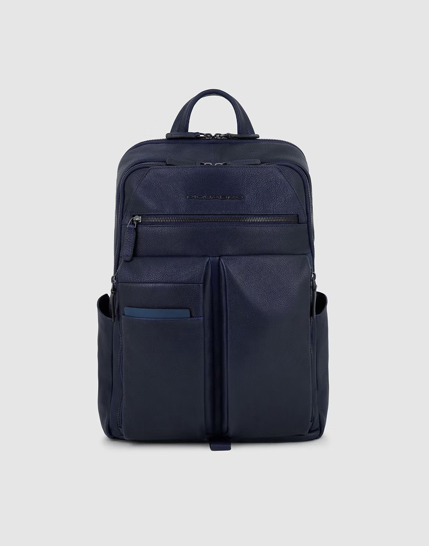 Blue backpack for 14" laptop and iPad® Paavo Piquadro