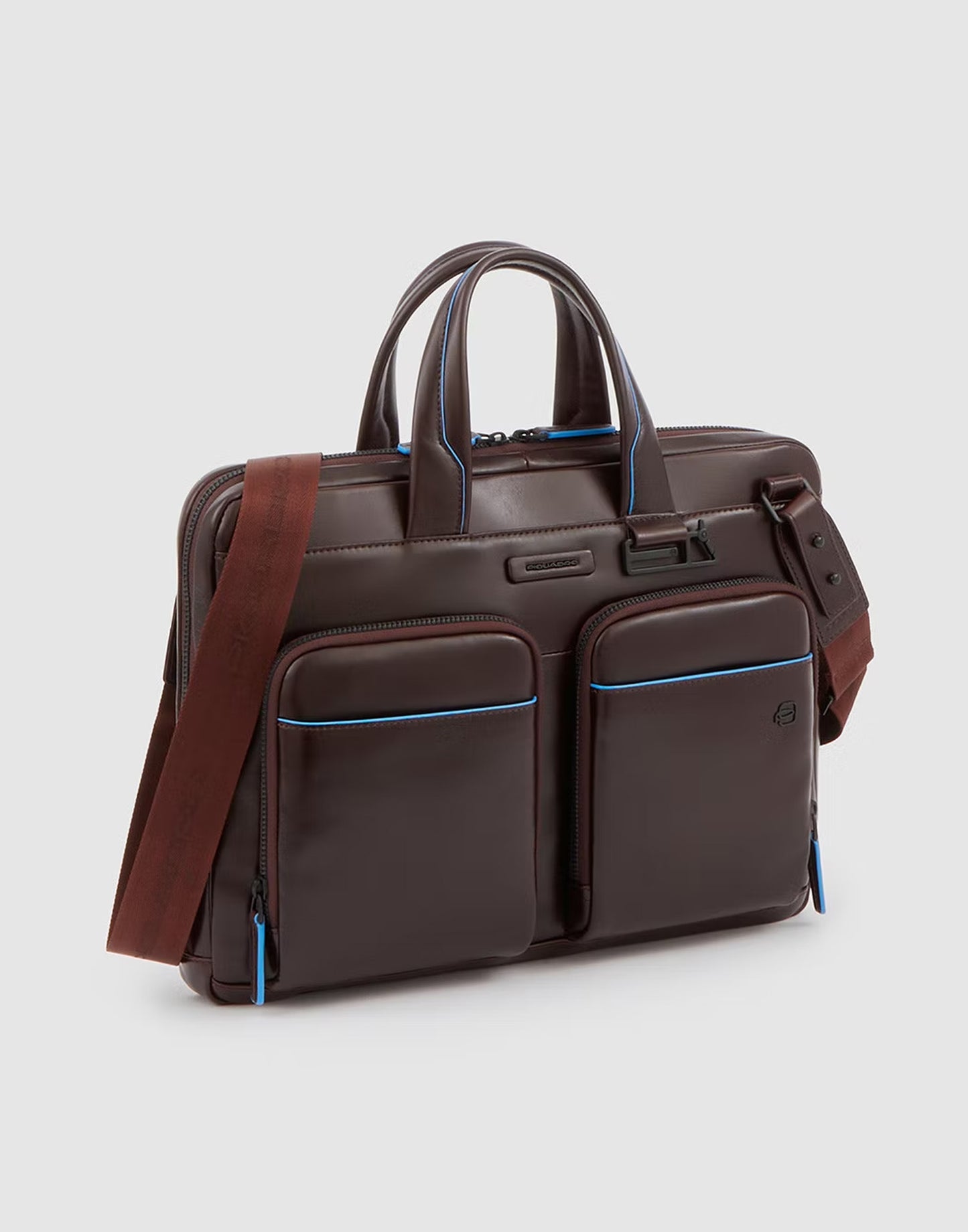 Slim briefcase for 14" computer and iPad® B2 Revamp Piquadro.