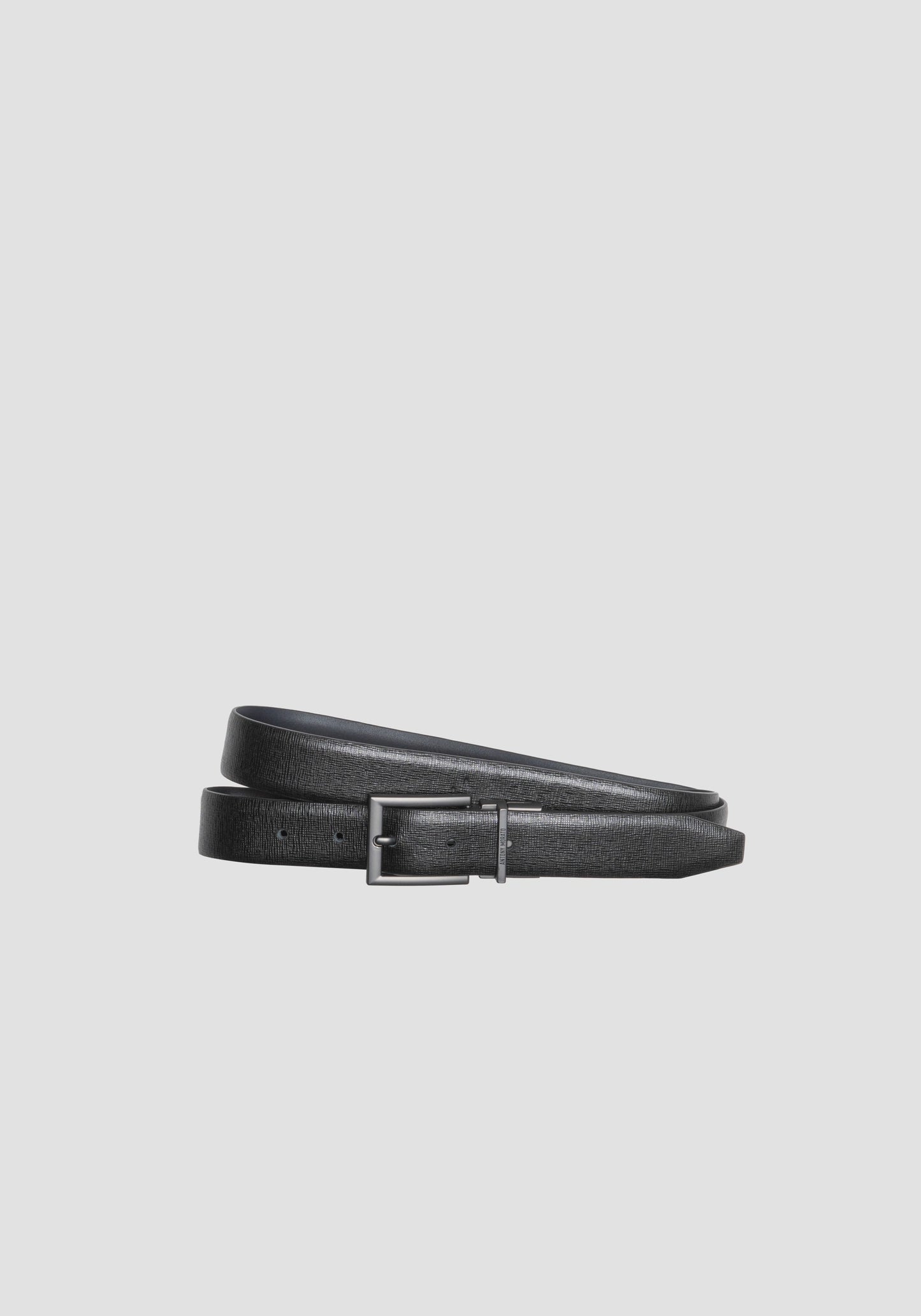 Antony Morato Black Leather Belt