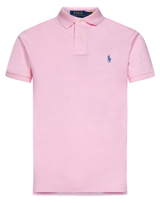 Pink Slim-Fit Polo Shirt Polo Ralph Lauren