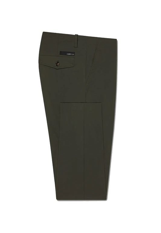 Pantalone casual verde militare Revo Week RRD P24